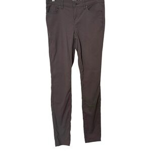 prAna Charcoal Gray Briann Skinny Nylon Outdoor‎ Hiking Pants Womens 6